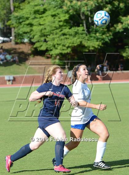 Thumbnail 2 in Franklin Academy vs. Community School of Davidson (NCHSAA 1A Final) photogallery.