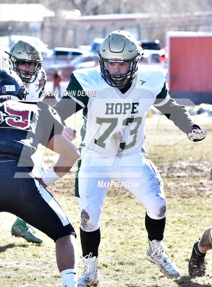 Thumbnail 2 in Hope Christian @ Robertson (NMAA 3A Semifinal) photogallery.