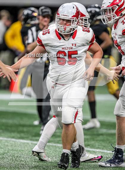 Thumbnail 2 in Colquitt County vs. Milton (GHSA Class 7A Championship) photogallery.