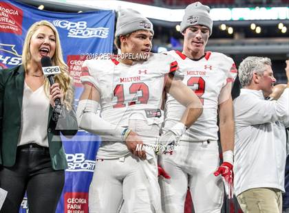 Thumbnail 3 in Colquitt County vs. Milton (GHSA Class 7A Championship) photogallery.