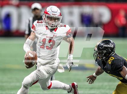 Thumbnail 1 in Colquitt County vs. Milton (GHSA Class 7A Championship) photogallery.