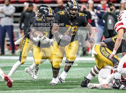 Thumbnail 1 in Colquitt County vs. Milton (GHSA Class 7A Championship) photogallery.