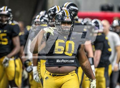 Thumbnail 1 in Colquitt County vs. Milton (GHSA Class 7A Championship) photogallery.