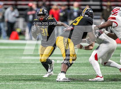 Thumbnail 3 in Colquitt County vs. Milton (GHSA Class 7A Championship) photogallery.