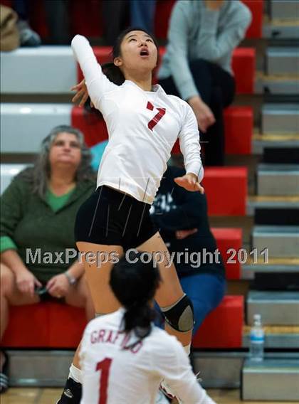 Thumbnail 1 in Cupertino @ Westmont (CIF CCS Playoffs) photogallery.