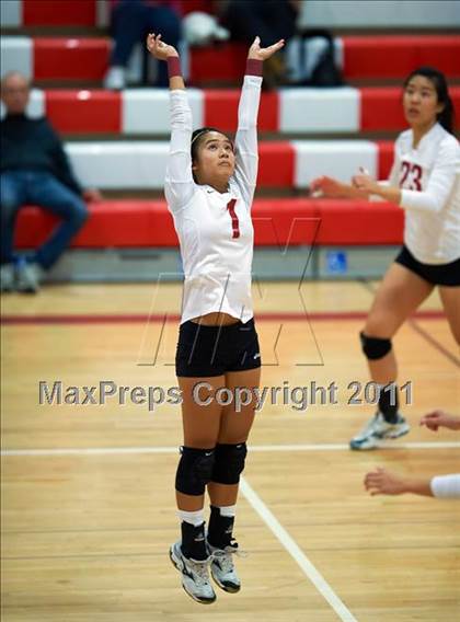 Thumbnail 2 in Cupertino @ Westmont (CIF CCS Playoffs) photogallery.