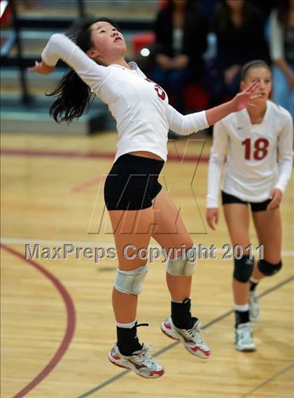 Thumbnail 1 in Cupertino @ Westmont (CIF CCS Playoffs) photogallery.