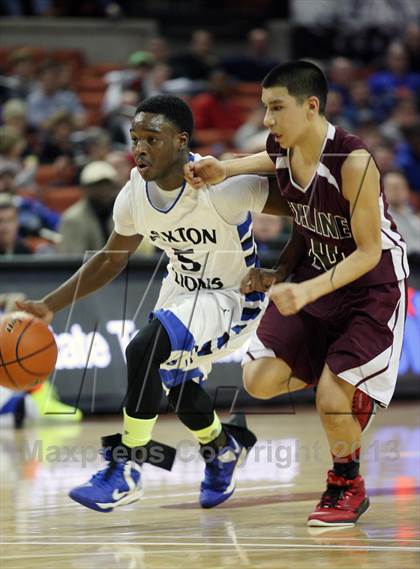 Thumbnail 3 in Roxton vs. Texline (UIL1A Semifinal) photogallery.
