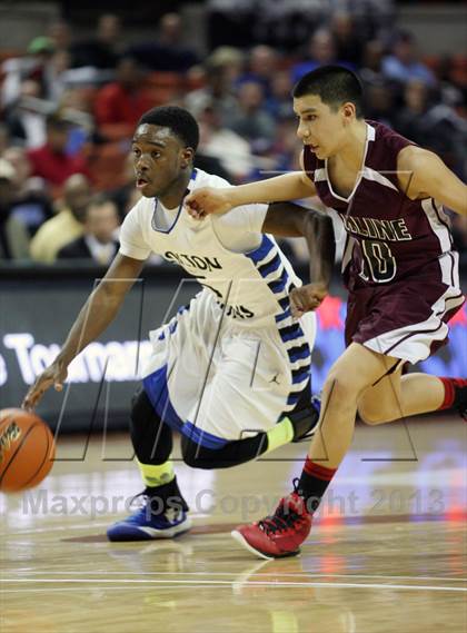 Thumbnail 2 in Roxton vs. Texline (UIL1A Semifinal) photogallery.