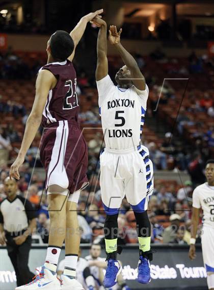 Thumbnail 2 in Roxton vs. Texline (UIL1A Semifinal) photogallery.
