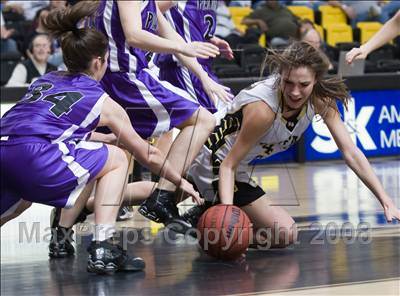 Thumbnail 3 in Twin Valley vs Buffalo Gap (VHSL A D1 Semifinal) photogallery.