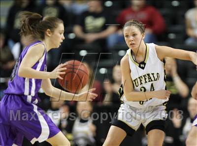 Thumbnail 2 in Twin Valley vs Buffalo Gap (VHSL A D1 Semifinal) photogallery.