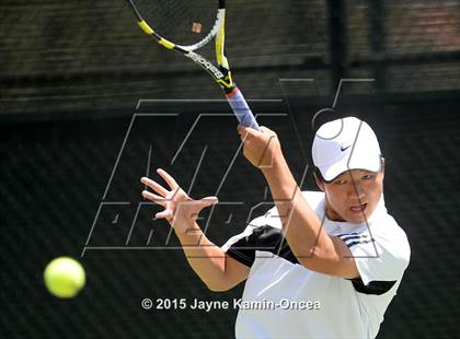 Thumbnail 1 in CIF SoCal Regional Boys Tennis Championships (Day 1 Action/Team Photos)  photogallery.