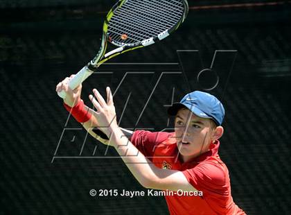 Thumbnail 1 in CIF SoCal Regional Boys Tennis Championships (Day 1 Action/Team Photos)  photogallery.