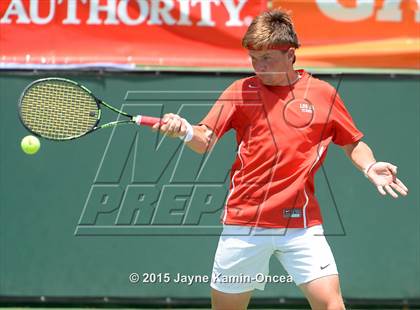 Thumbnail 1 in CIF SoCal Regional Boys Tennis Championships (Day 1 Action/Team Photos)  photogallery.