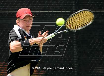 Thumbnail 1 in CIF SoCal Regional Boys Tennis Championships (Day 1 Action/Team Photos)  photogallery.
