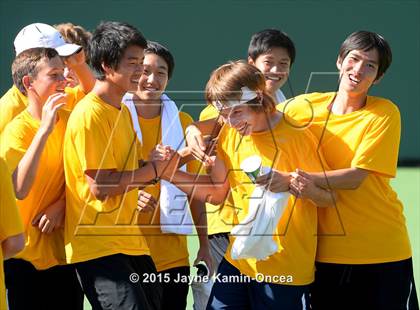 Thumbnail 1 in CIF SoCal Regional Boys Tennis Championships (Day 1 Action/Team Photos)  photogallery.