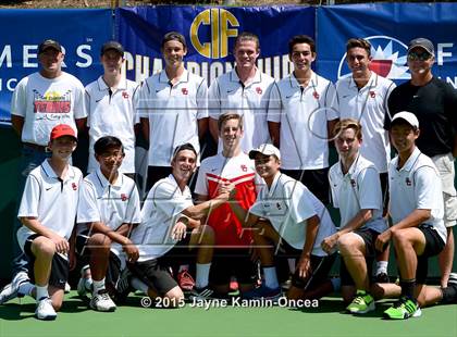 Thumbnail 1 in CIF SoCal Regional Boys Tennis Championships (Day 1 Action/Team Photos)  photogallery.