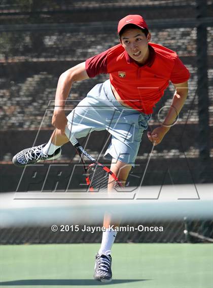 Thumbnail 1 in CIF SoCal Regional Boys Tennis Championships (Day 1 Action/Team Photos)  photogallery.