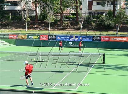 Thumbnail 1 in CIF SoCal Regional Boys Tennis Championships (Day 1 Action/Team Photos)  photogallery.