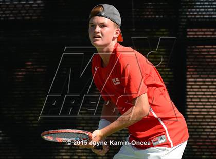 Thumbnail 2 in CIF SoCal Regional Boys Tennis Championships (Day 1 Action/Team Photos)  photogallery.