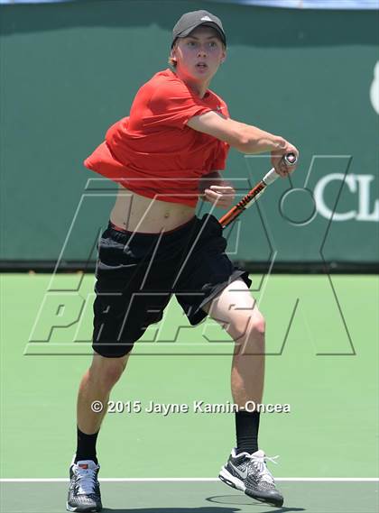 Thumbnail 1 in CIF SoCal Regional Boys Tennis Championships (Day 1 Action/Team Photos)  photogallery.