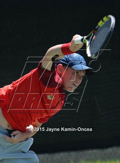 Thumbnail 2 in CIF SoCal Regional Boys Tennis Championships (Day 1 Action/Team Photos)  photogallery.