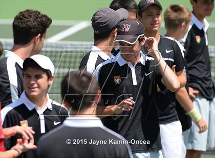 Thumbnail 2 in CIF SoCal Regional Boys Tennis Championships (Day 1 Action/Team Photos)  photogallery.