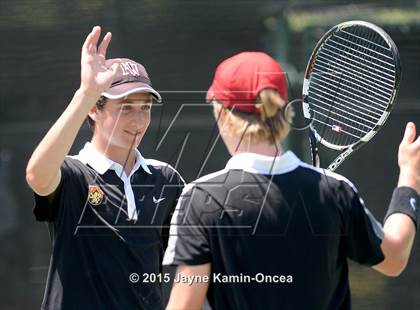 Thumbnail 2 in CIF SoCal Regional Boys Tennis Championships (Day 1 Action/Team Photos)  photogallery.