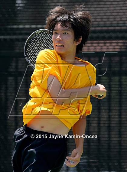 Thumbnail 1 in CIF SoCal Regional Boys Tennis Championships (Day 1 Action/Team Photos)  photogallery.