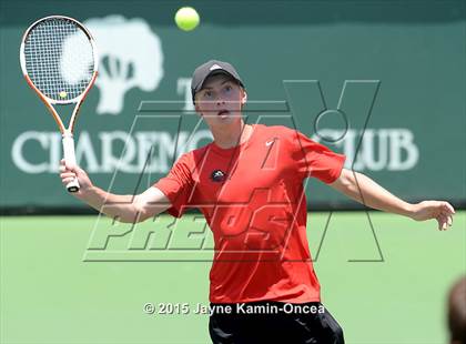 Thumbnail 1 in CIF SoCal Regional Boys Tennis Championships (Day 1 Action/Team Photos)  photogallery.