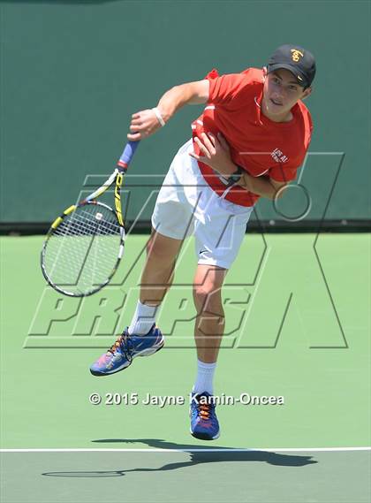 Thumbnail 1 in CIF SoCal Regional Boys Tennis Championships (Day 1 Action/Team Photos)  photogallery.