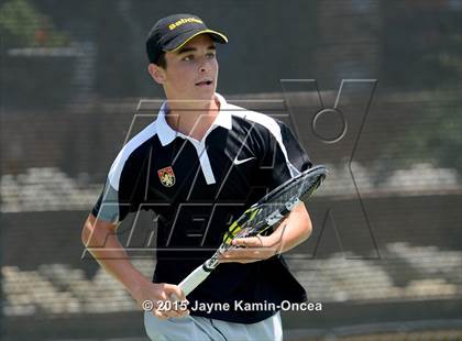 Thumbnail 2 in CIF SoCal Regional Boys Tennis Championships (Day 1 Action/Team Photos)  photogallery.