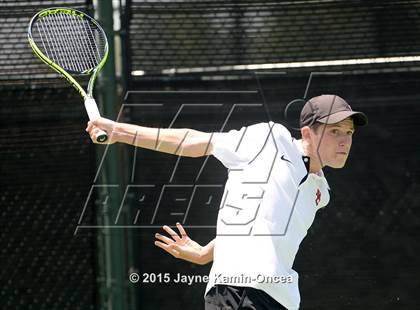 Thumbnail 3 in CIF SoCal Regional Boys Tennis Championships (Day 1 Action/Team Photos)  photogallery.