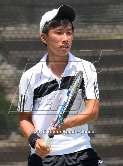 Thumbnail 1 in CIF SoCal Regional Boys Tennis Championships (Day 1 Action/Team Photos)  photogallery.
