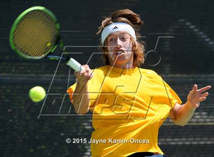 Thumbnail 1 in CIF SoCal Regional Boys Tennis Championships (Day 1 Action/Team Photos)  photogallery.