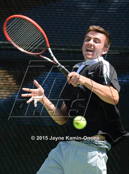 Thumbnail 1 in CIF SoCal Regional Boys Tennis Championships (Day 1 Action/Team Photos)  photogallery.