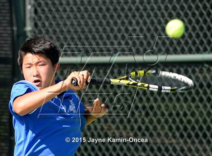 Thumbnail 1 in CIF SoCal Regional Boys Tennis Championships (Day 1 Action/Team Photos)  photogallery.