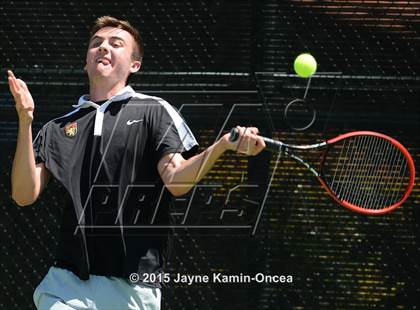 Thumbnail 1 in CIF SoCal Regional Boys Tennis Championships (Day 1 Action/Team Photos)  photogallery.
