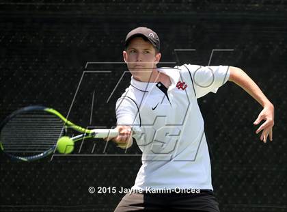 Thumbnail 3 in CIF SoCal Regional Boys Tennis Championships (Day 1 Action/Team Photos)  photogallery.