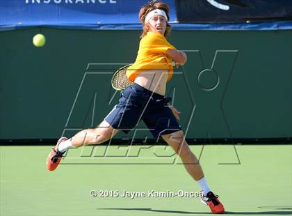 Thumbnail 1 in CIF SoCal Regional Boys Tennis Championships (Day 1 Action/Team Photos)  photogallery.