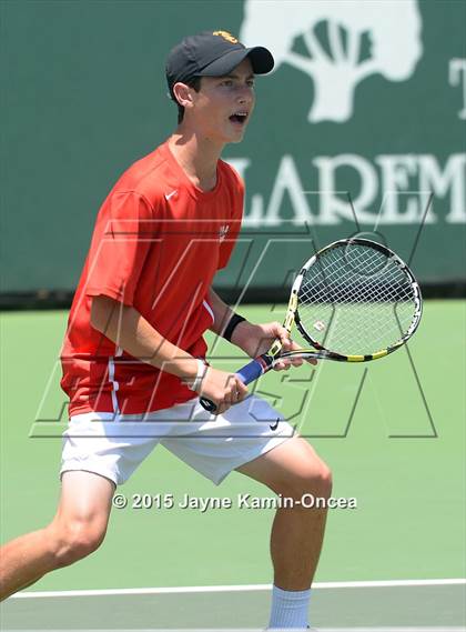 Thumbnail 1 in CIF SoCal Regional Boys Tennis Championships (Day 1 Action/Team Photos)  photogallery.