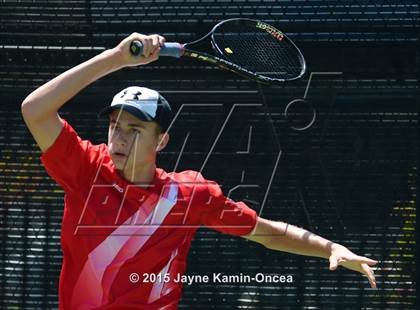 Thumbnail 2 in CIF SoCal Regional Boys Tennis Championships (Day 1 Action/Team Photos)  photogallery.