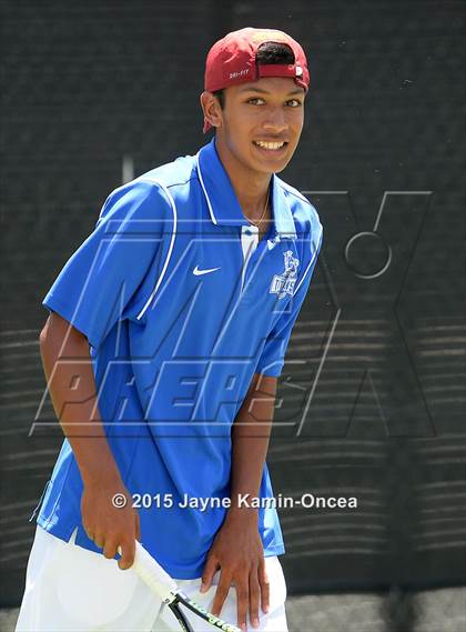 Thumbnail 1 in CIF SoCal Regional Boys Tennis Championships (Day 1 Action/Team Photos)  photogallery.