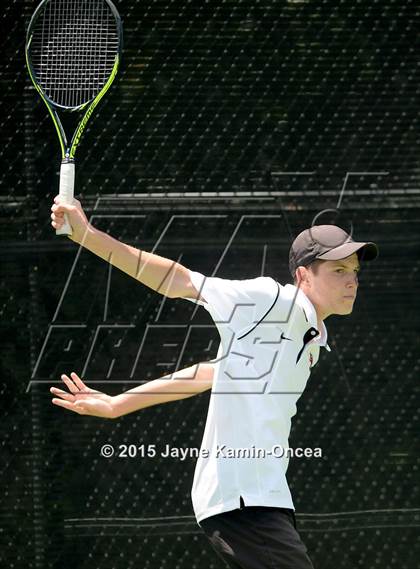 Thumbnail 2 in CIF SoCal Regional Boys Tennis Championships (Day 1 Action/Team Photos)  photogallery.