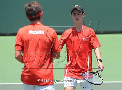 Thumbnail 1 in CIF SoCal Regional Boys Tennis Championships (Day 1 Action/Team Photos)  photogallery.