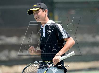 Thumbnail 1 in CIF SoCal Regional Boys Tennis Championships (Day 1 Action/Team Photos)  photogallery.