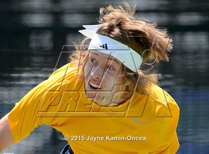 Thumbnail 1 in CIF SoCal Regional Boys Tennis Championships (Day 1 Action/Team Photos)  photogallery.
