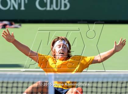 Thumbnail 1 in CIF SoCal Regional Boys Tennis Championships (Day 1 Action/Team Photos)  photogallery.