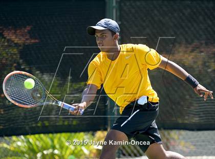 Thumbnail 2 in CIF SoCal Regional Boys Tennis Championships (Day 1 Action/Team Photos)  photogallery.